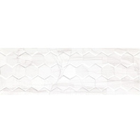 Плитка настенная Ceramika Konskie Brennero White Hexagon 25*75см