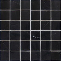 Мозаика Starmosaic BLACK POLISHED 48*48мм натуральный мрамор 305*305мм
