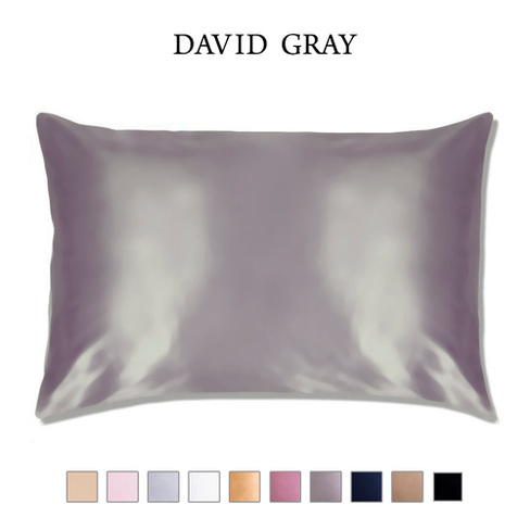 Шелковая наволочка 50х70 Оливия со скрытой молнией David Gray