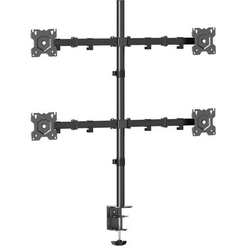 Кронштейн для мониторов ONKRON D421E, до 32", до 32кг, настольный, поворот и наклон, черный