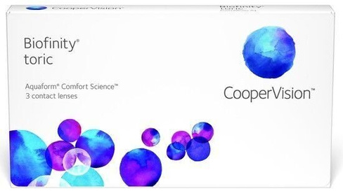 Контактные линзы Biofinity Toric 3 блистера Cooper Vision Company
