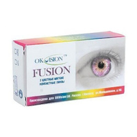 Контактные линзы OKVision Fusion (fancy) 2 блистера New Bio Co