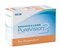 Контактные линзы Pure Vision 2 for Astigmatism 3 блистера Baush and Lomb