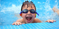 Обучение плаванию, семейная группа (2 ребенка из одной семьи), индивидуальное, разовое, 30 минут