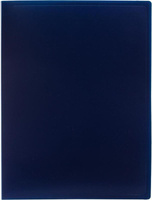 Папка/конверт Attache Папка с зажимом A4 0.4 мм синяя (до 150 листов)