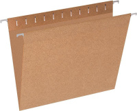 Папка/конверт Attache Подвесная регистратура А4 до 80 листов коричневая (10 штук в упаковке)