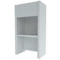 Simple-PRO Шкаф вытяжной для муфельных печей ЛК-1200 ШВМ, Серый