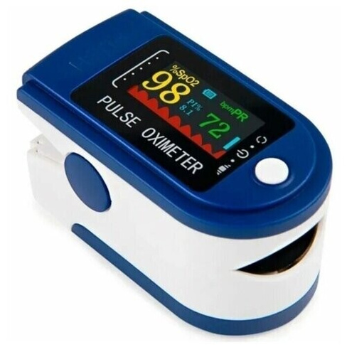 Пульсоксиметр/оксиметр на палец для измерения уровня кислорода в крови и пульса. TFT дисплей. Pulse Oximeter
