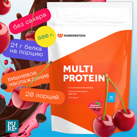 Протеин Мультикомпонентный Pureprotein 600г./Вишневое наслаждение Pure Protein