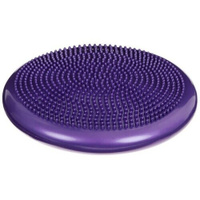 Подушка балансировочная ONLYTOP, массажная, d=35 см, цвет фиолетовый
