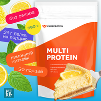Протеин Мультикомпонентный Pureprotein 600 гр./Лимонный чизкейк Pure Protein