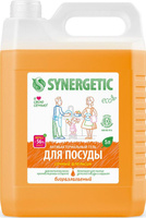 Бытовая химия Synergetic Средство для мытья посуды Сочный апельсин, 5л