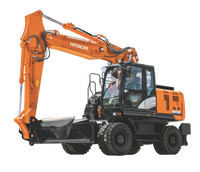 Аренда колёсного экскаватора Hitachi ZX190W-5A