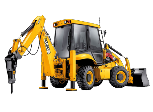 Аренда экскаватора-погрузчика JCB 3cx с гидромолотом