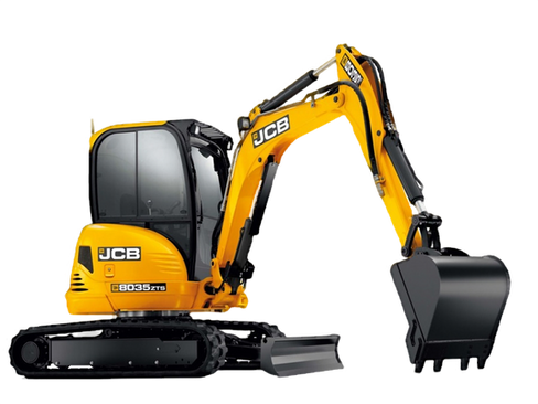 Аренда мини-экскаватора «JCB 8035 ZTS»