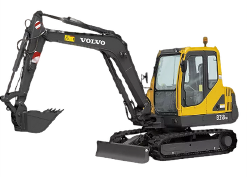 Аренда мини-экскаватора «Volvo EC55B PRO»