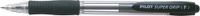 Ручка Pilot Ручка шариковая масляная автоматическая с грипом "Super Grip", ЧЕРНАЯ, узел 0,7 мм, линия письма 0,32 мм, BP