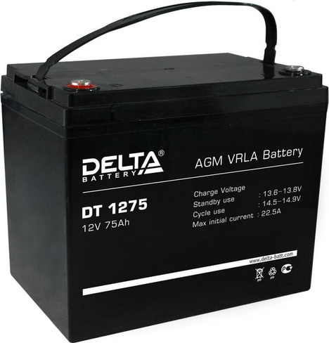 Аккумулятор Delta DT-1275