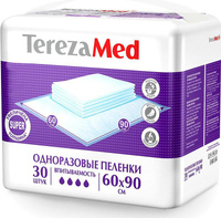 Средство по уходу за больными Terezamed Пеленки впитывающие Super для взрослых одноразовые 60х90 см 30 штук
