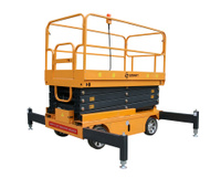 Подъемник ножничный несамоходный SJY-0.4-16 (380В, 400 кг, 16 м) SMARTLIFT