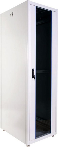 Монтажный шкаф ЦМО Шкаф телекоммуникационный напольный ЭКОНОМ 42U дверь стекло, дверь металл ШТК-Э-42.6.6-13АА