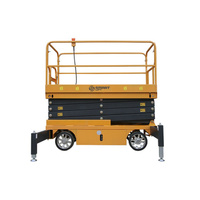 Подъемник ножничный несамоходный SJY-0.5-9 (220В, 500 кг, 9 м) SMARTLIFT