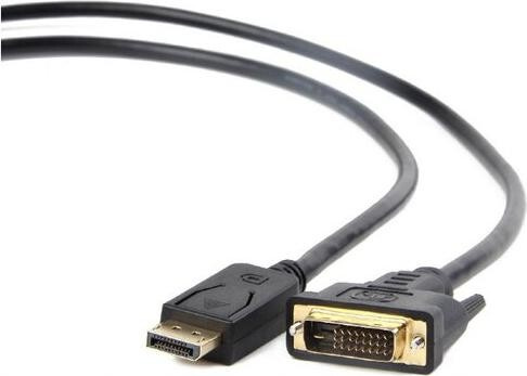 Кабель/переходник Gembird Кабель Mini DisplayPort-DVI, M-M 1,8м Black (CC-DPM-DVIM-6)