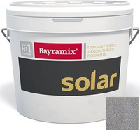Штукатурка Bayramix Декоративное покрытие Solar стеклянные гранулы (12кг) S 247 стальной