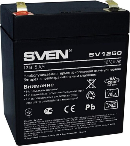 Аккумулятор Sven SV1250