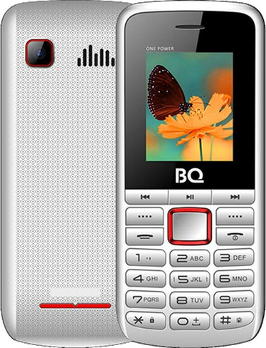Мобильный телефон BQ 1846 One Power, 2 SIM, белый/красный