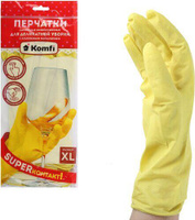 Перчатки хозяйственные РемоКолор Латексные перчатки 24-0-004
