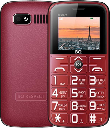 Мобильный телефон BQ 1851 Respect, 2 SIM, красный
