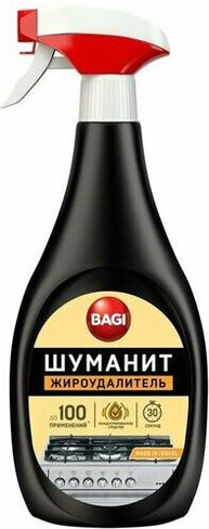Бытовая химия Bagi Чистящее средство для кухни жидкость антижир 0.4 л