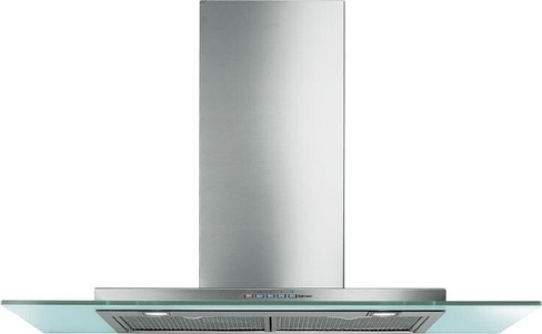 Кухонная вытяжка Falmec Kristal top Parete 90 IX/Glass 800