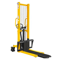 Штабелер гидравлический SDA 1016 (1000 кг, 1,6 м, вилы 300-850 мм) SMARTLIFT