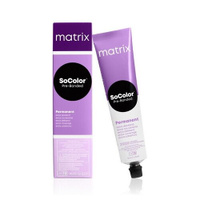 Matrix SoColor Pre-bonded стойкая крем-краска для седых волос Extra coverage, 505G светлый шатен золотистый, 90 мл