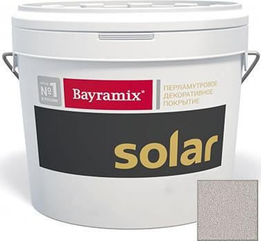 Штукатурка Bayramix Декоративное покрытие Solar стеклянные гранулы (12кг) S 246 серебряный