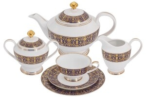 Чайный сервиз Anna Lafarg Midori Византия 6 персон 23 предмета (61155)