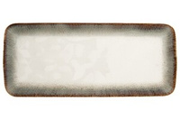 Блюдо прямоугольное Easy Life Nuances коричневое 36х16 см (62169)