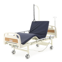 Кровать электрическая Med-Mos DB-7 (MЕ-2018Д-02) (2 функции) с матрасом и надкроватным столиком