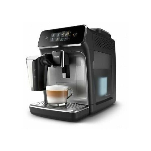 Кофемашина Philips Series 2200 1500Вт черный/серебристый