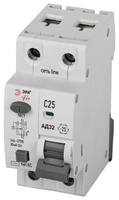 Выключатель автоматический дифференциального тока 1P+N C25 30мА тип АC защита 230В АВДТ 4.5кА PRO D32E2C25АC30P АД32 эле