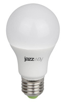 Лампа светодиодная PPG A60 Agro 15Вт A60 грушевидная матовая E27 IP20 для растений красн./син. спектр frost JazzWay 5025