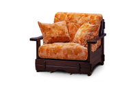 Кресло-кровать Япет с деревянными подлокотниками Фиеста