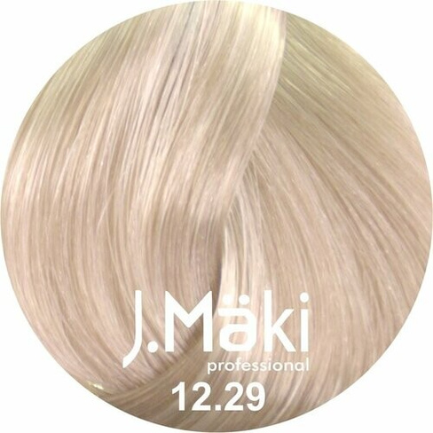 J.Maki Стойкий краситель для волос, 12.29 Суперблонд жемчужный сандрэ
