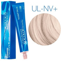Matrix Socolor Beauty стойкая крем-краска для волос Ultra blonde, UL-NV+ ультра блонд натуральный перламутровый+