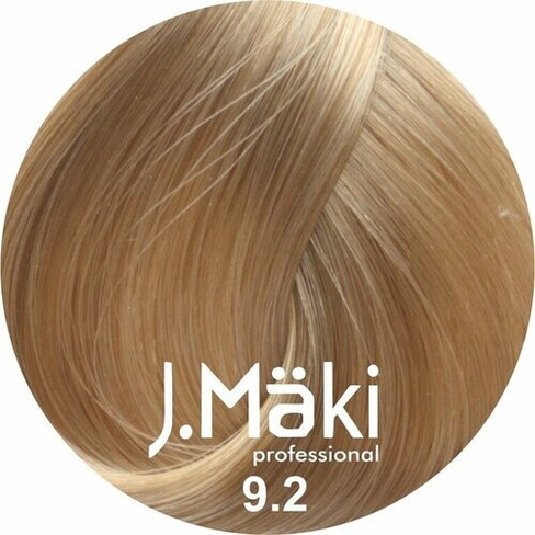 J.Maki Стойкий краситель для волос, 9.2 жемчужный блондин