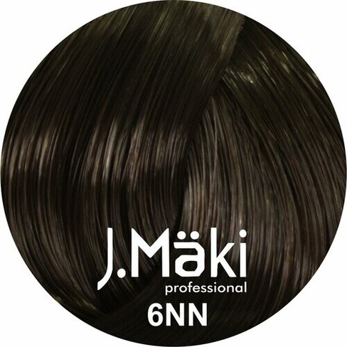 J.Maki Стойкий краситель для волос, 6NN Темно-русый интенсивный